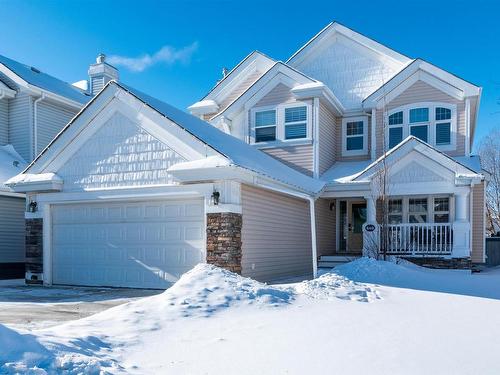 446 Sparling Court, Edmonton, AB - Outdoor With Deck Patio Veranda With Facade