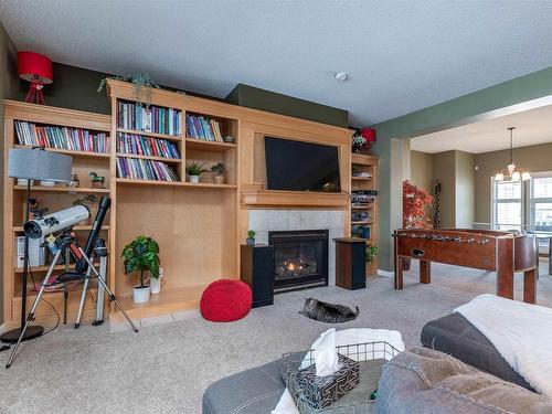 446 Sparling Court, Edmonton, AB - Indoor With Fireplace