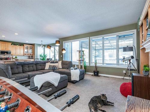 446 Sparling Court, Edmonton, AB - Indoor Photo Showing Living Room