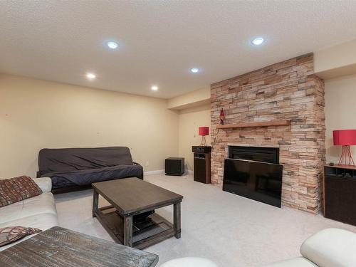 446 Sparling Court, Edmonton, AB - Indoor With Fireplace