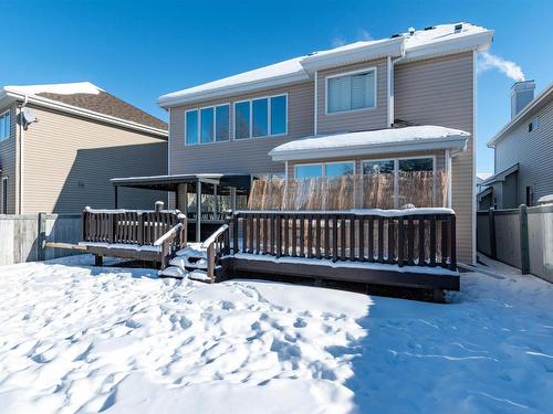 446 Sparling Court, Edmonton, AB - Outdoor With Deck Patio Veranda With Exterior