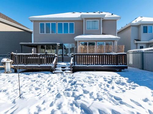 446 Sparling Court, Edmonton, AB - Outdoor With Deck Patio Veranda