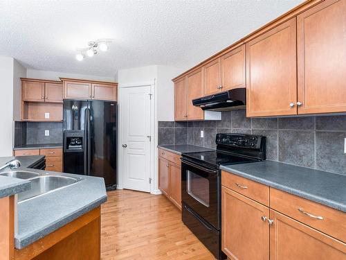 1209 Latta Crescent, Edmonton, AB - Indoor Photo Showing Kitchen With Double Sink