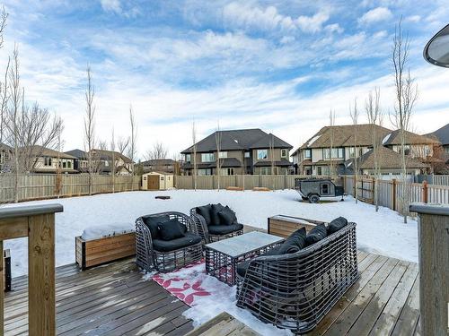 4035 Allan Crescent, Edmonton, AB - Outdoor With Deck Patio Veranda