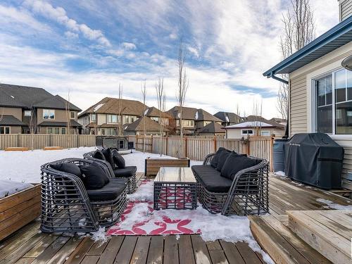 4035 Allan Crescent, Edmonton, AB - Outdoor With Deck Patio Veranda