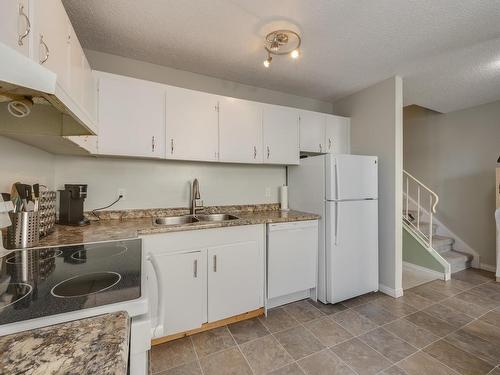 13413 43 Street, Edmonton, AB - Indoor Photo Showing Kitchen With Double Sink