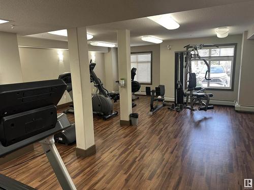 331 11603 Ellerslie Road, Edmonton, AB - Indoor Photo Showing Gym Room