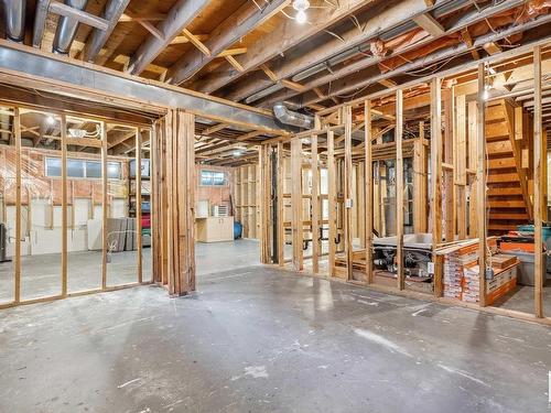 5912 11 Avenue Nw, Edmonton, AB - Indoor Photo Showing Basement