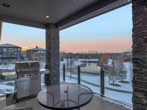 4510 Wingfield Bay, Edmonton, AB - Outdoor With Body Of Water With Balcony With View