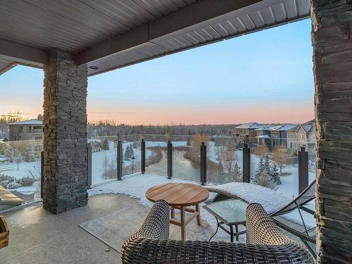 4510 Wingfield Bay, Edmonton, AB - Outdoor With Balcony With Exterior