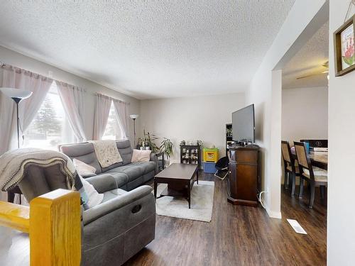 1230 62 St, Edmonton, AB - Indoor Photo Showing Living Room