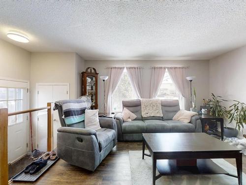 1230 62 St, Edmonton, AB - Indoor Photo Showing Living Room