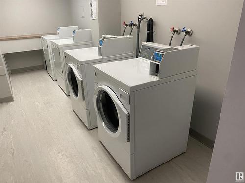 506 10160 114 Street Nw, Edmonton, AB - Indoor Photo Showing Laundry Room