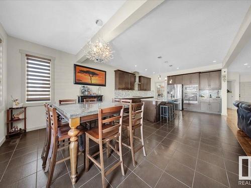 15836 13 Avenue Sw, Edmonton, AB - Indoor Photo Showing Dining Room