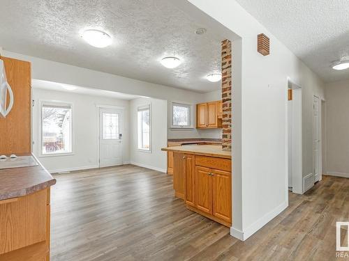 11250 57 Street, Edmonton, AB - Indoor Photo Showing Kitchen With Double Sink