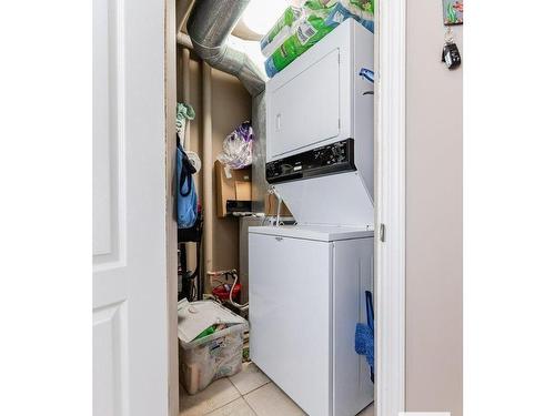 1001 10649 Saskatchewan Drive, Edmonton, AB - Indoor Photo Showing Laundry Room