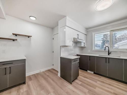 13215 135 Street, Edmonton, AB - Indoor Photo Showing Kitchen