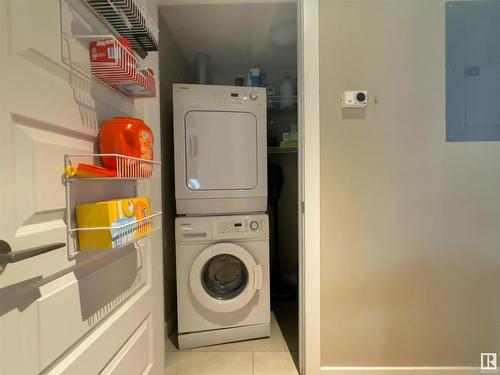 203 9908 84 Avenue, Edmonton, AB - Indoor Photo Showing Laundry Room