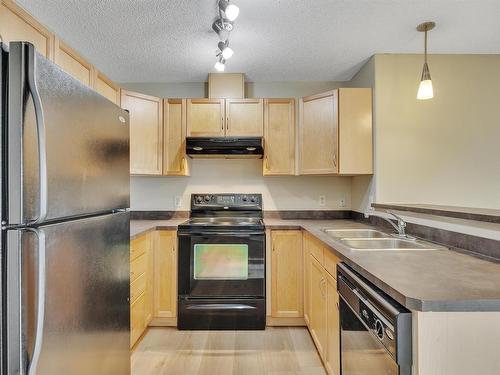 311 646 Mcallister Loop, Edmonton, AB - Indoor Photo Showing Kitchen With Double Sink