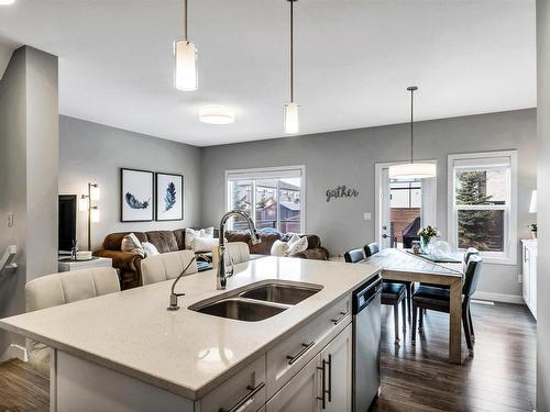 1811 Keene Crescent, Edmonton, AB - Indoor Photo Showing Kitchen With Double Sink