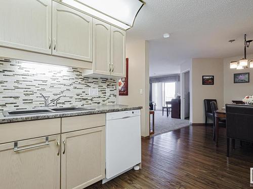 311 10915 21 Avenue, Edmonton, AB - Indoor Photo Showing Kitchen With Double Sink