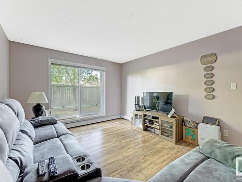 128 1180 Hyndman Road, Edmonton, AB - Indoor Photo Showing Living Room