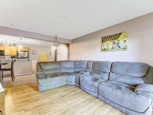 128 1180 Hyndman Road, Edmonton, AB - Indoor Photo Showing Living Room