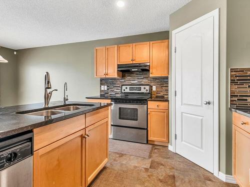 711 89 Street Sw, Edmonton, AB - Indoor Photo Showing Kitchen With Double Sink