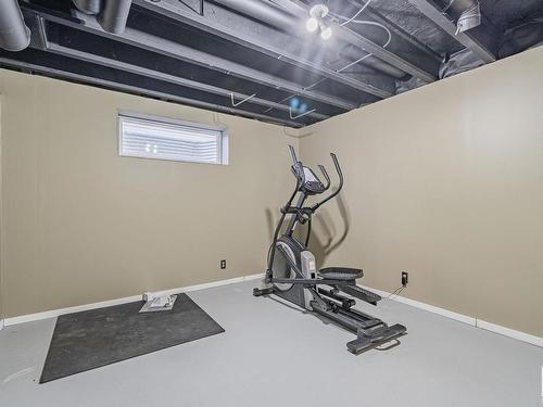 711 89 Street Sw, Edmonton, AB - Indoor Photo Showing Gym Room