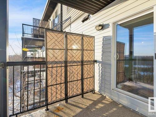 346 1196 Hyndman Road, Edmonton, AB - Outdoor With Balcony With Exterior