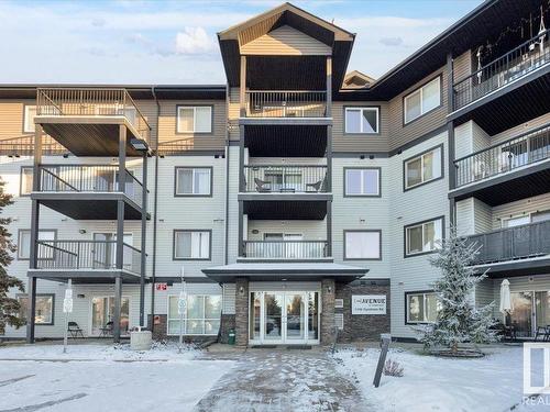 346 1196 Hyndman Road, Edmonton, AB - Outdoor With Balcony With Facade