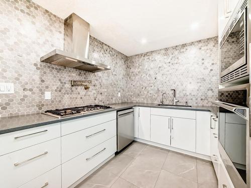 16104 100 Street, Edmonton, AB - Indoor Photo Showing Kitchen With Upgraded Kitchen