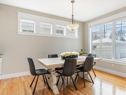 10134 81 Street, Edmonton, AB - Indoor Photo Showing Dining Room