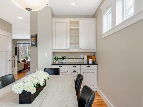 10134 81 Street, Edmonton, AB - Indoor Photo Showing Dining Room