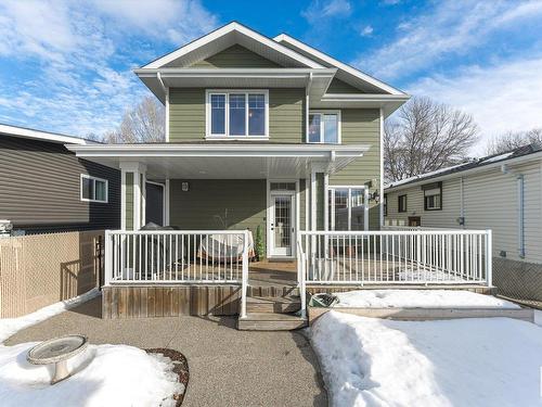 10134 81 Street, Edmonton, AB - Outdoor With Deck Patio Veranda