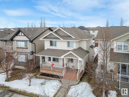 7129 South Terwillegar Drive, Edmonton, AB - Outdoor With Deck Patio Veranda With Facade