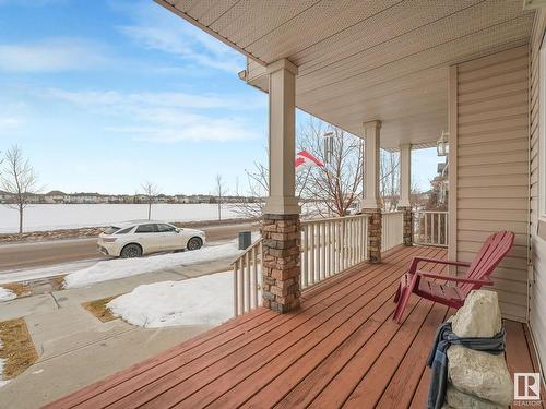 7129 South Terwillegar Drive, Edmonton, AB - Outdoor With Deck Patio Veranda With Exterior