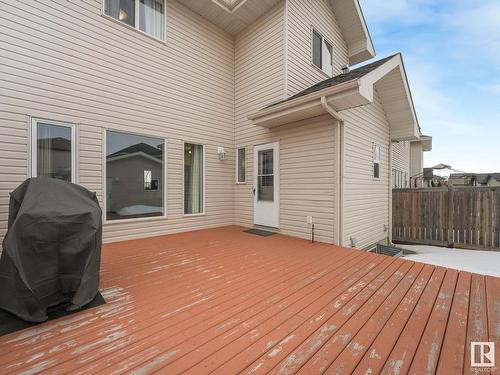 7129 South Terwillegar Drive, Edmonton, AB - Outdoor With Deck Patio Veranda With Exterior