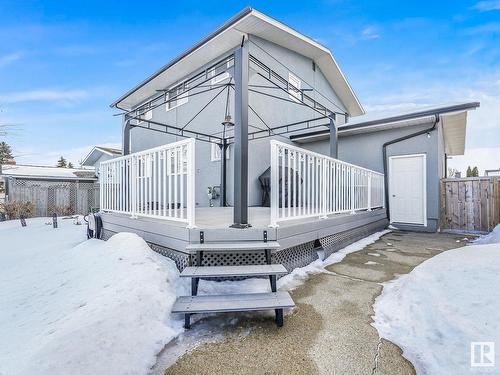 7032 138 Avenue, Edmonton, AB - Outdoor With Deck Patio Veranda