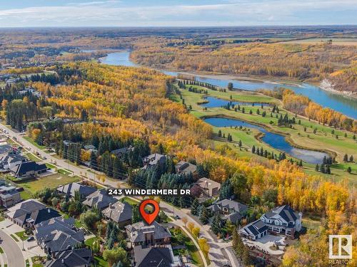 243 Windermere Drive, Edmonton, AB - Outdoor With Body Of Water With View