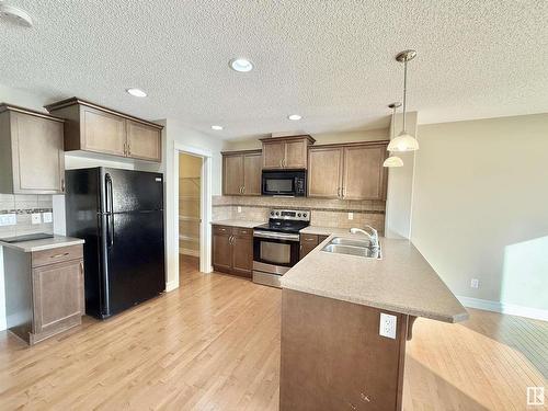 12513 171 Avenue, Edmonton, AB - Indoor Photo Showing Kitchen With Double Sink