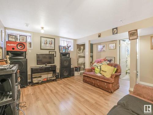 12008 57 Street, Edmonton, AB - Indoor With Fireplace