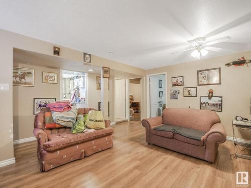 12008 57 Street, Edmonton, AB - Indoor Photo Showing Living Room