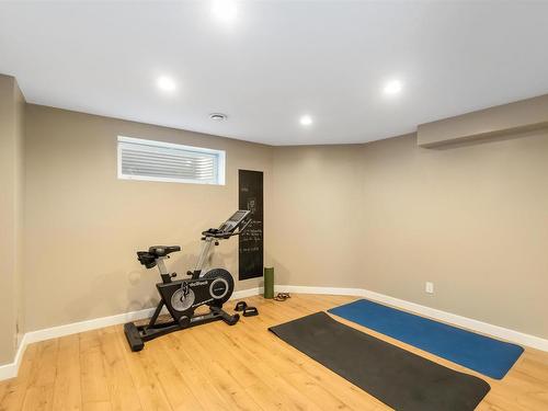 1321 Grant Way, Edmonton, AB - Indoor Photo Showing Gym Room