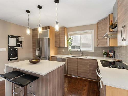 1321 Grant Way, Edmonton, AB - Indoor Photo Showing Kitchen With Upgraded Kitchen