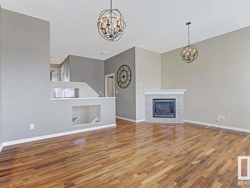 8624 175 Avenue, Edmonton, AB - Indoor With Fireplace