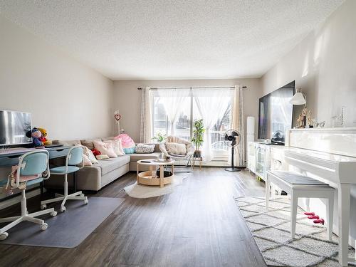 204 10615 110 Street, Edmonton, AB - Indoor Photo Showing Living Room