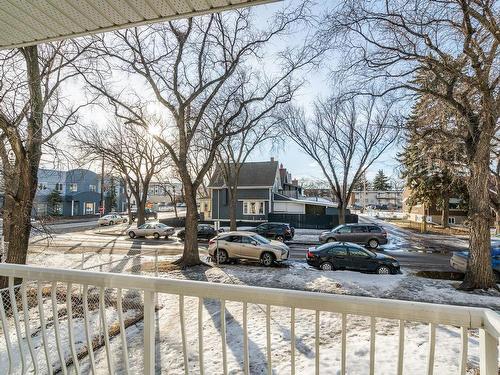 204 10615 110 Street, Edmonton, AB - Outdoor With Balcony