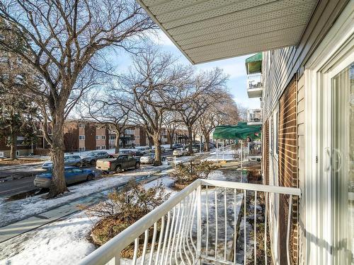 204 10615 110 Street, Edmonton, AB - Outdoor With Balcony