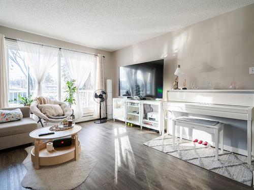 204 10615 110 Street, Edmonton, AB - Indoor Photo Showing Living Room